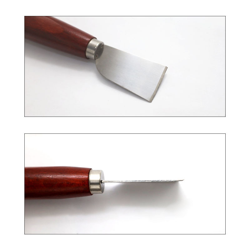 Leatherwork Knives - New DIY Leathercraft Tool Wooden Handle
