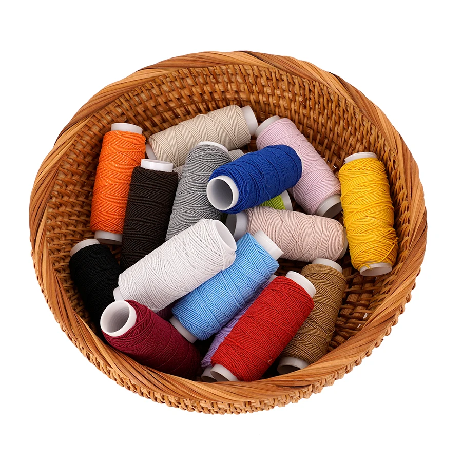 Waxed Thread Linen - 18-Color 0.6mm Ultra-Fine Elastic Thread High-Stretch