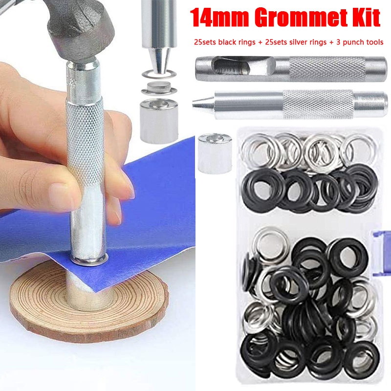Leatherwork Eyelets - Silicon Kìm Bộ Dụng Cụ Với