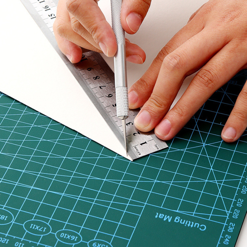 Leatherwork Knives - A4 Cutting Mat Workbench Patchwork Cut
