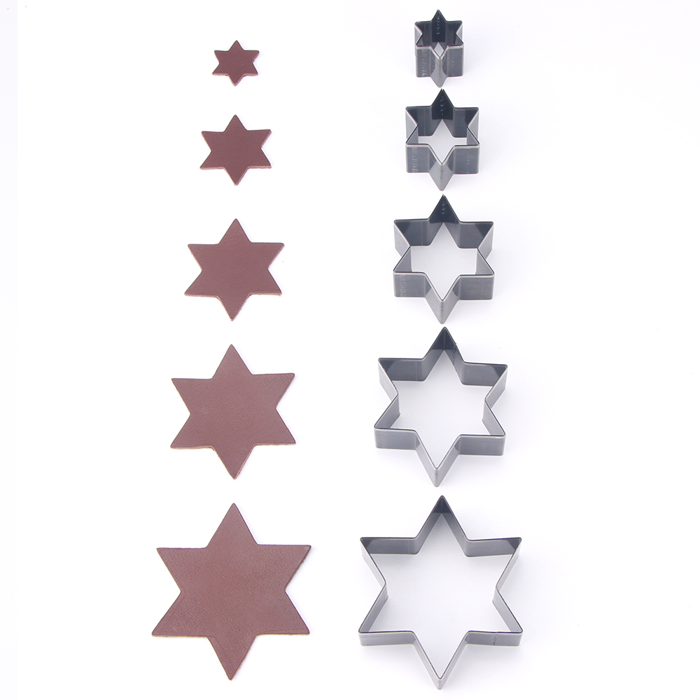 QJH 5PCS Hexagonal Leather Cut - đánh giá và giá Leatherwork Knives