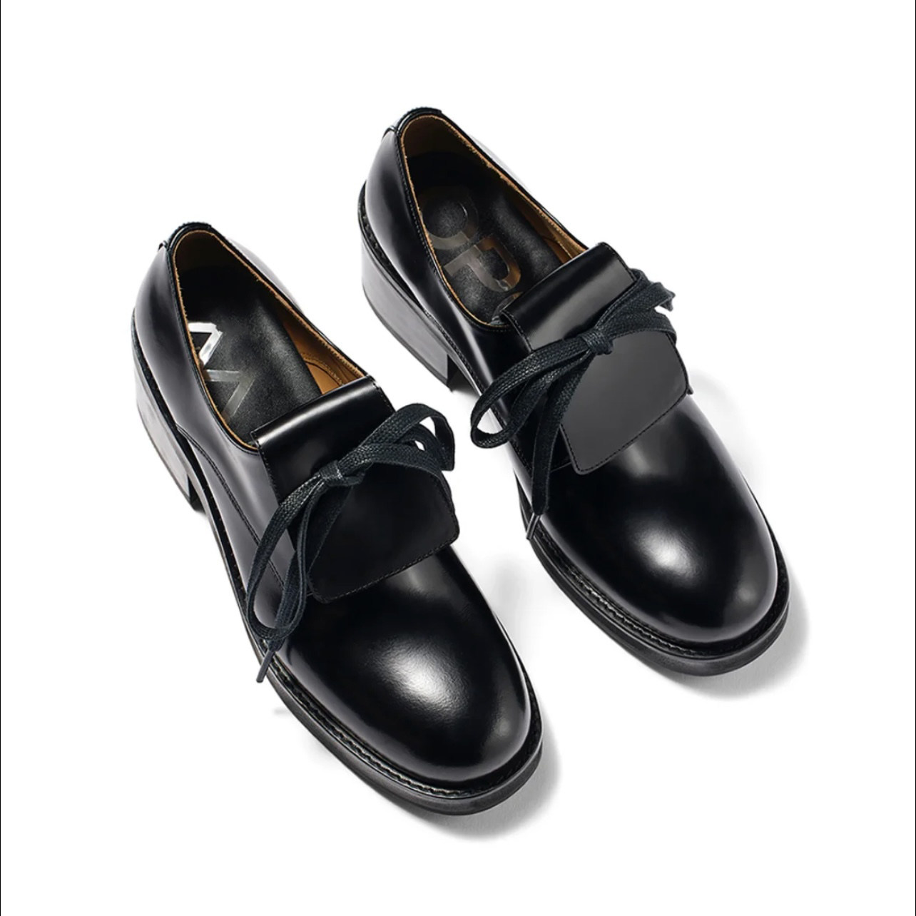 Women's Leather Lace-Up Platfo - đánh giá và giá Leather Work Outfit