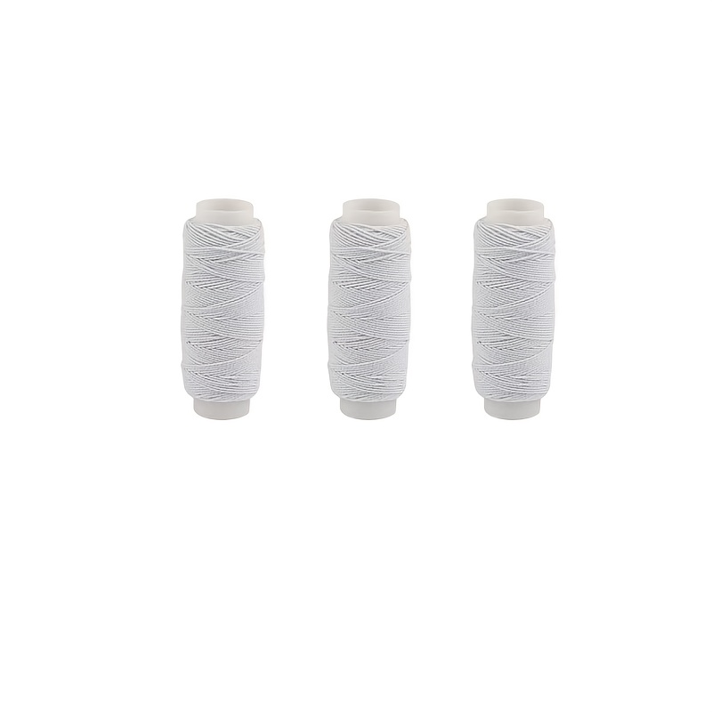20m Black White  Elastic Threa - đánh giá và giá Waxed Thread Linen