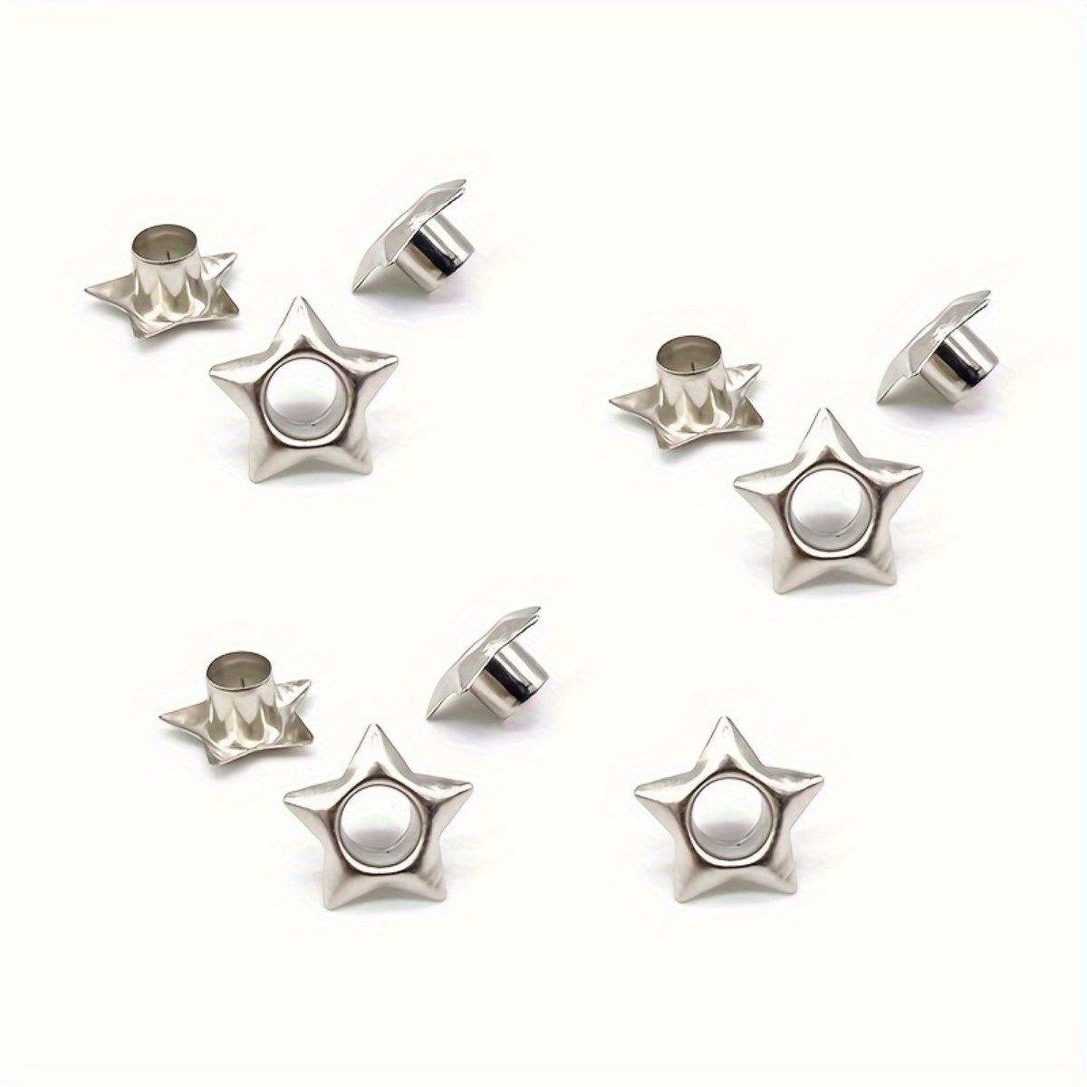20PCS Star-shaped Eyelets 5mm  - đánh giá và giá Leatherwork Eyelets