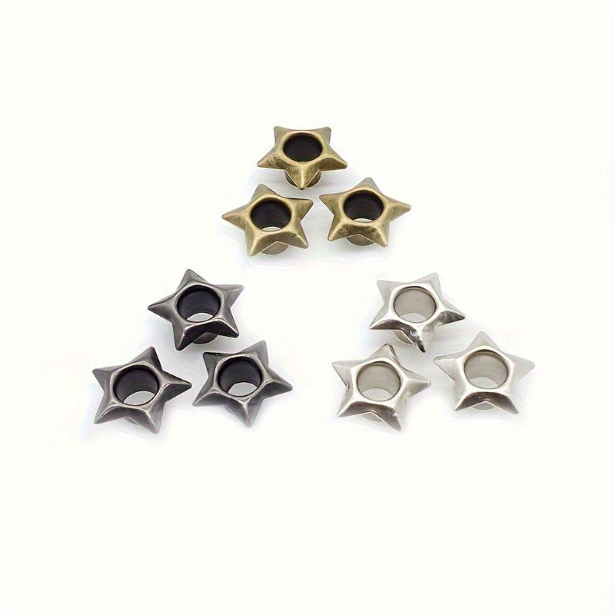 20PCS Star-shaped Eyelets 5mm  - đánh giá và giá Leatherwork Eyelets