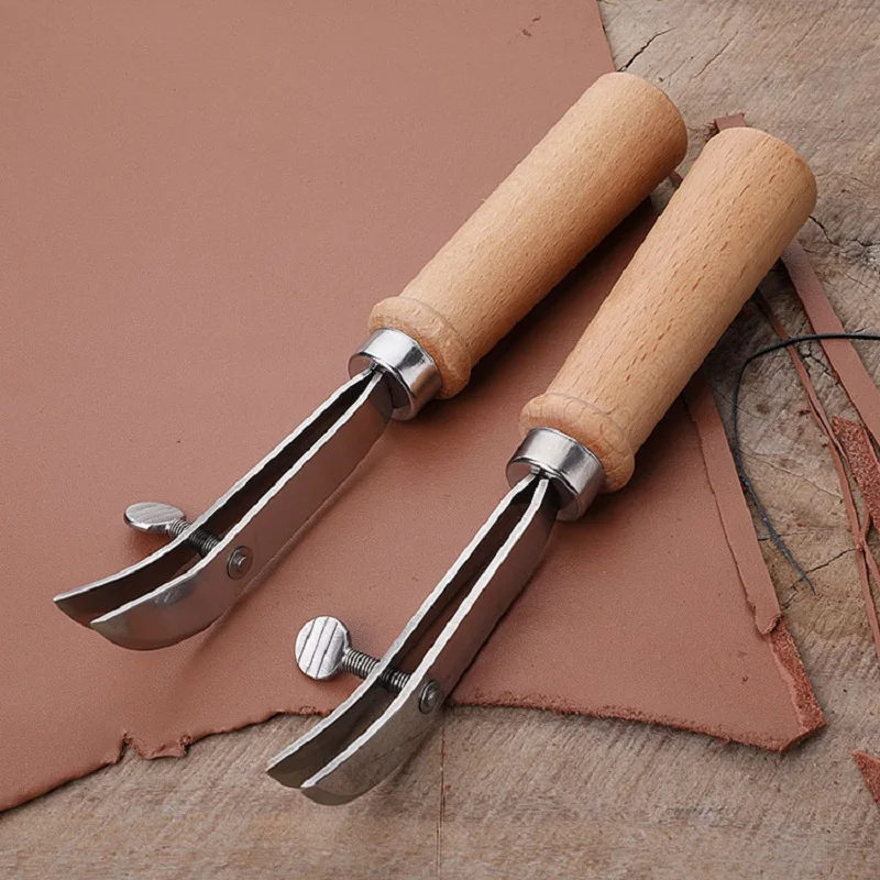 DIY Adjustable Leather Edge Cr - đánh giá và giá Groover Stitching Tool