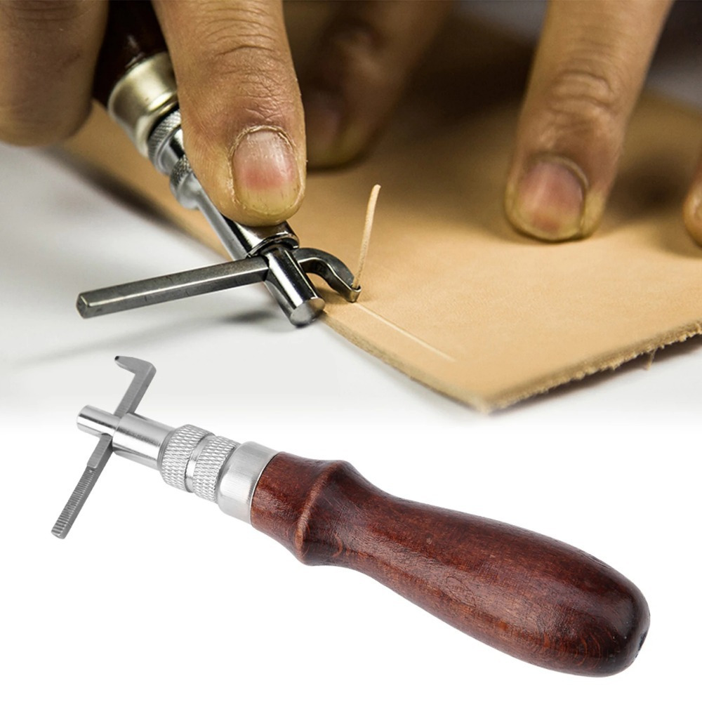 1PC Adjustable Leather Edge St - đánh giá và giá Groover Stitching Tool