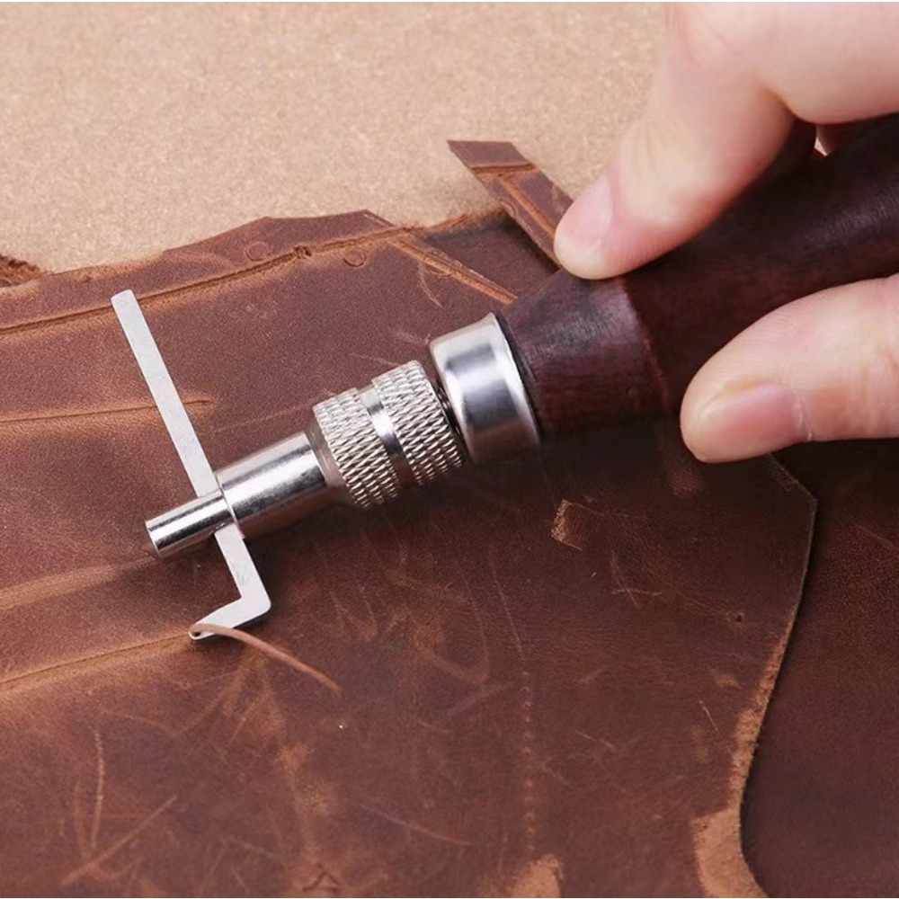 1PC Adjustable Leather Edge St - đánh giá và giá Groover Stitching Tool
