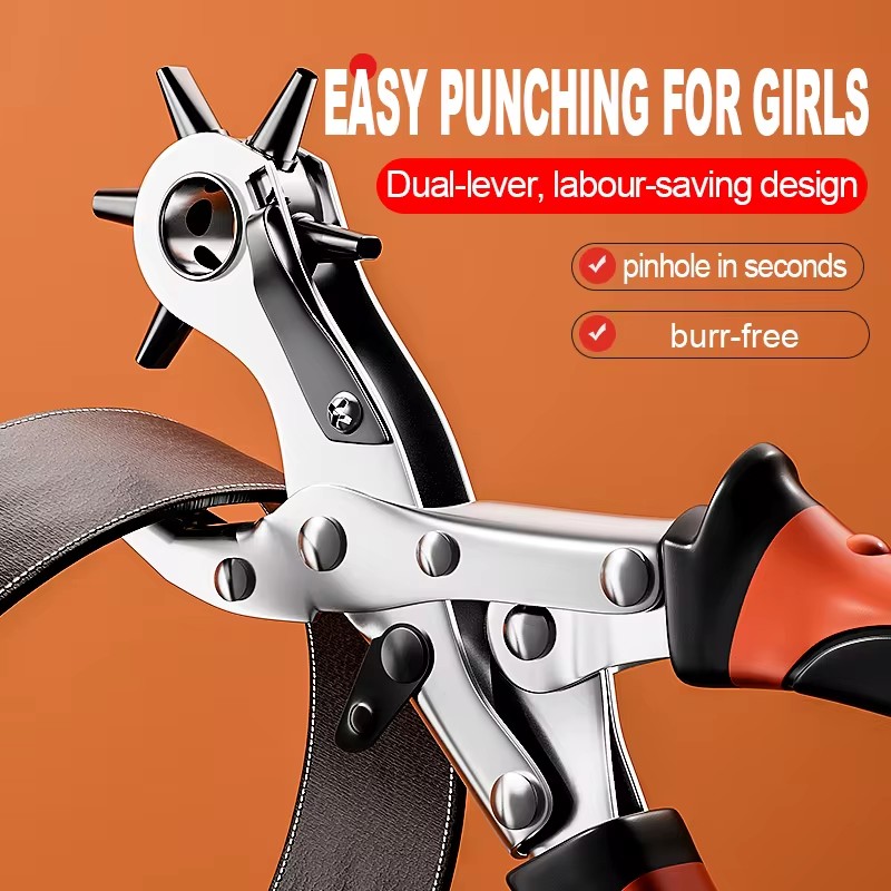 Leather Hole Punch Pliers Tool - đánh giá và giá Leatherwork Eyelets