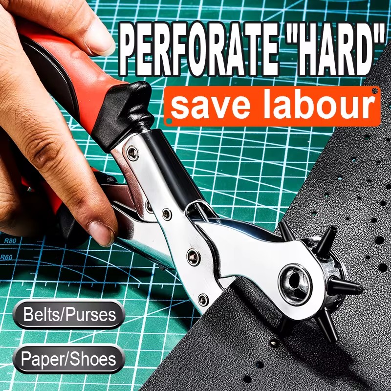 Leather Hole Punch Pliers Tool - đánh giá và giá Leatherwork Eyelets