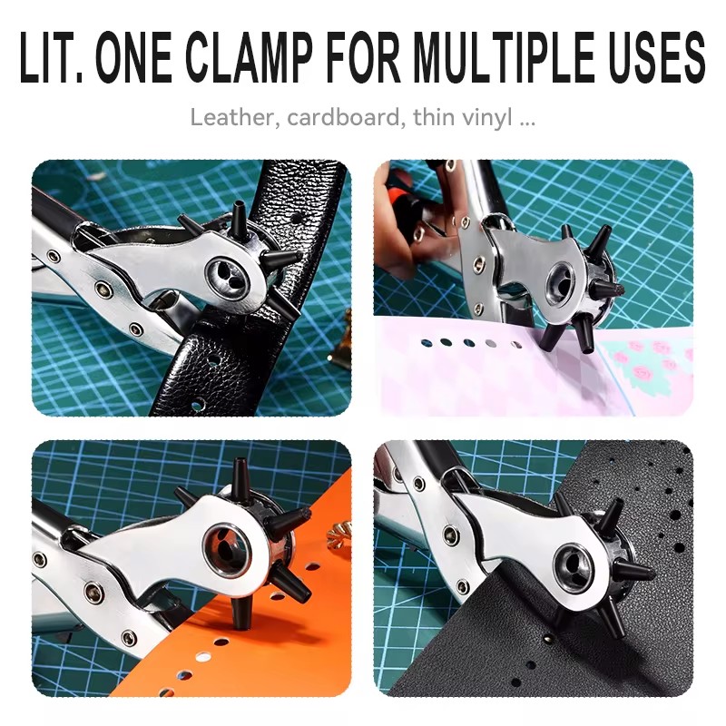 Leather Hole Punch Pliers Tool - đánh giá và giá Leatherwork Eyelets