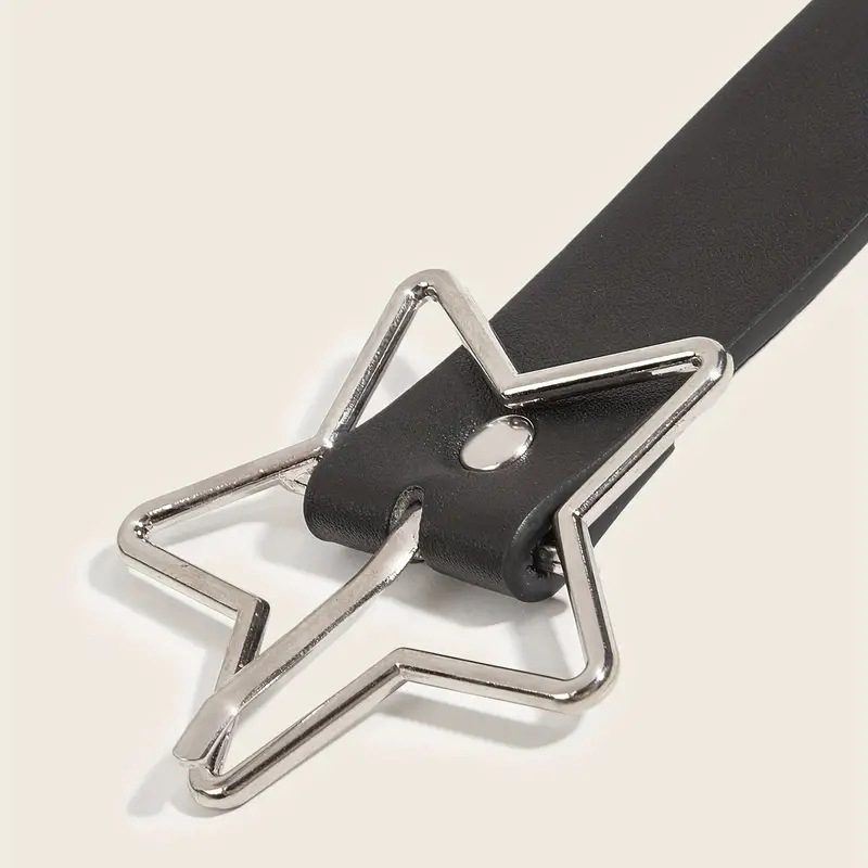 Y2K Punk Star Eyelet Black Riv - đánh giá và giá Leatherwork Eyelets