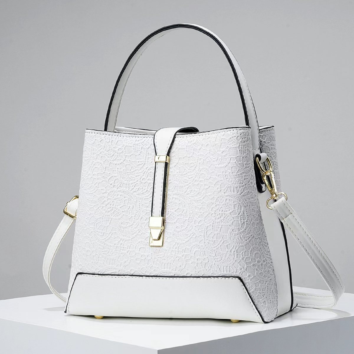 New Luxury Tote Bag Leather Cl - đánh giá và giá Leather Work Bag Women