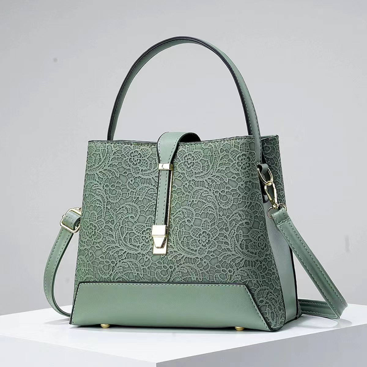 New Luxury Tote Bag Leather Cl - đánh giá và giá Leather Work Bag Women