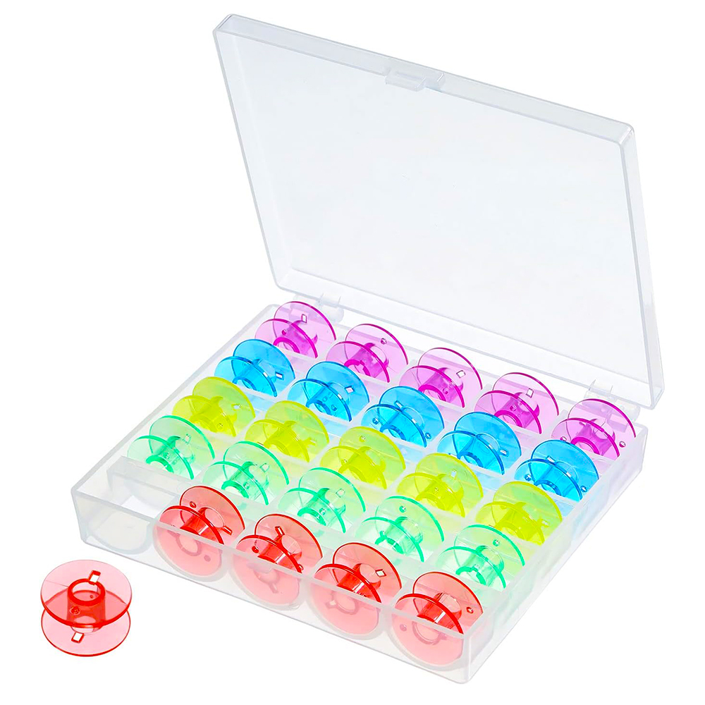 25Pcs/Set Plastic Threads Bobb - đánh giá và giá Waxed Thread Linen