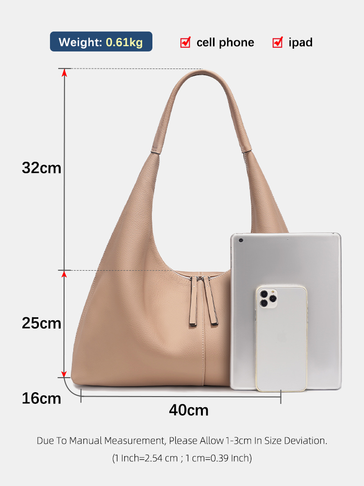 Zency Large Capacity Tote Bag  - đánh giá và giá Leather Work Bag Women