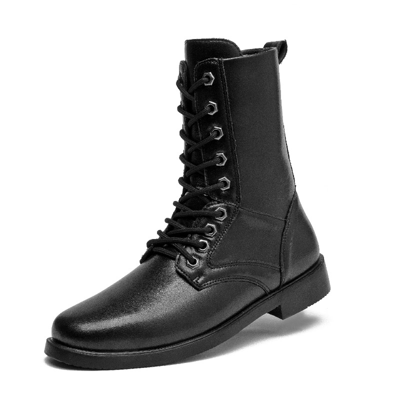 High-top Leather Boots Outdoor - đánh giá và giá Leather Work Boots