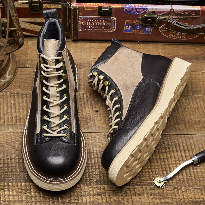 Men's Short Toe Work Boots, Am - đánh giá và giá Leather Work Boots