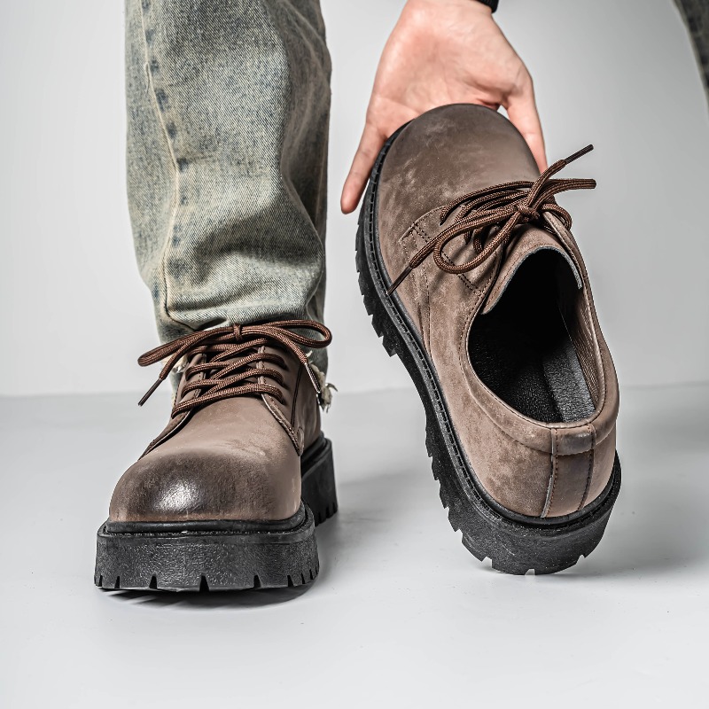 Simple Men Formal Casual Shoes - đánh giá và giá Leather Work Outfit