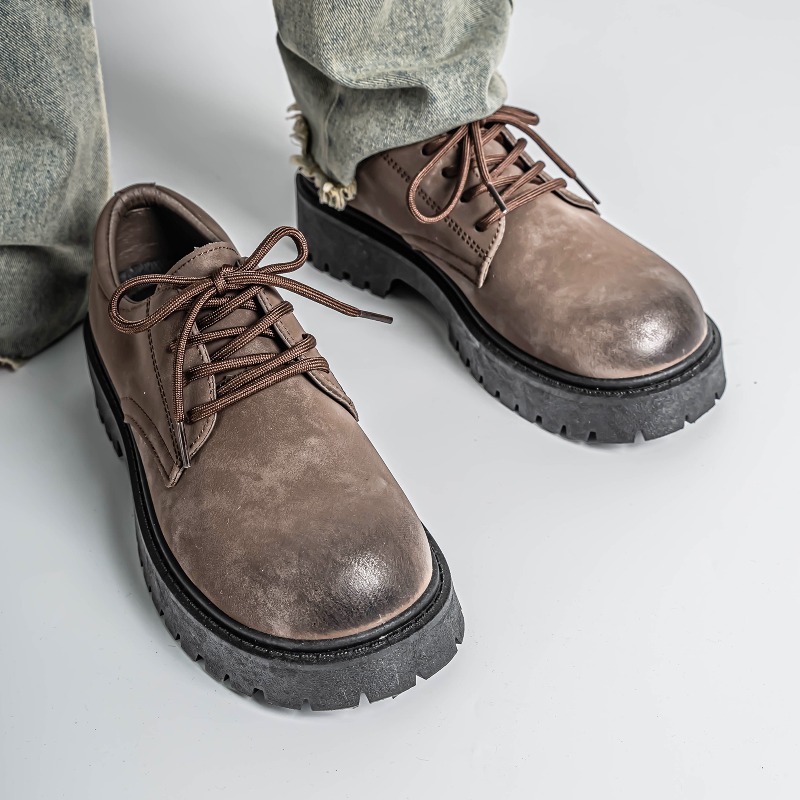 Simple Men Formal Casual Shoes - đánh giá và giá Leather Work Outfit