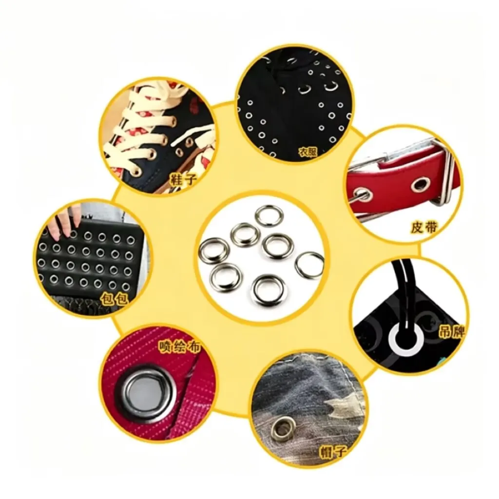 100Sets Metal Eyelets Grommets - đánh giá và giá Leatherwork Eyelets
