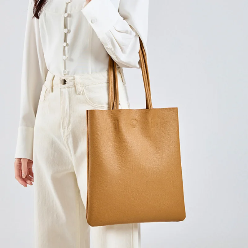 Genuine Leather Tote Bag Casua - đánh giá và giá Leatherwork Workshop