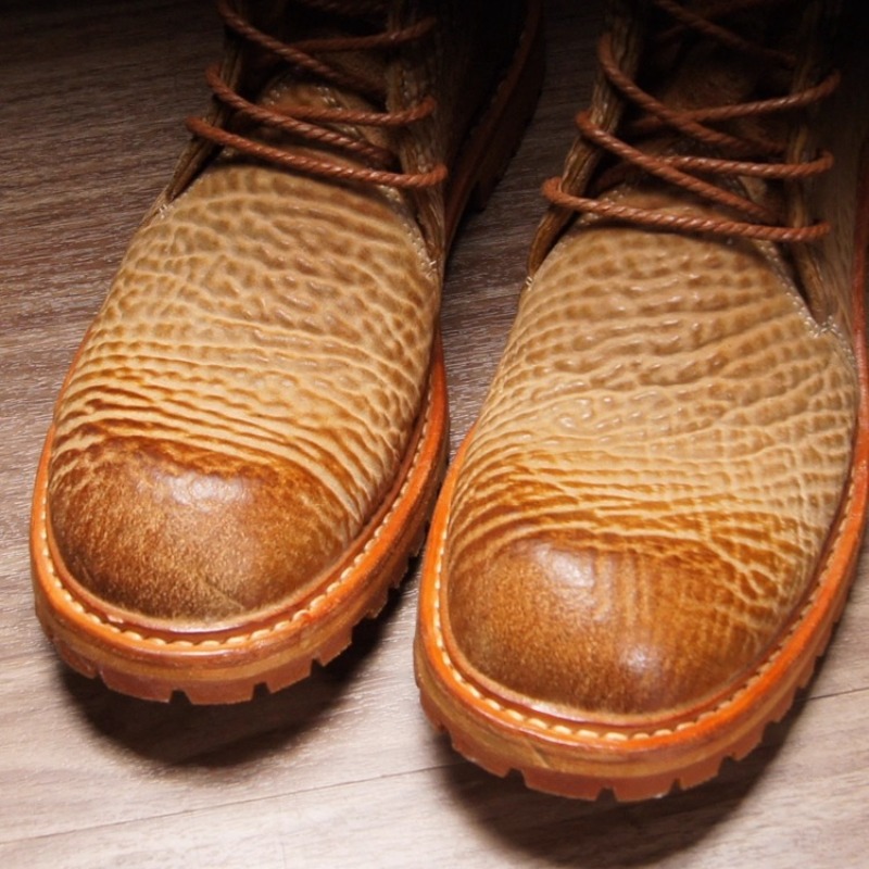 High End Handmade Horsehide Wa - đánh giá và giá Leather Work Boots