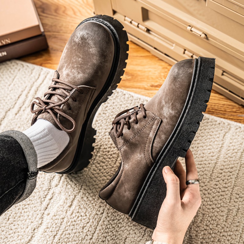 Simple men formal casual shoes - đánh giá và giá Leather Work Outfit