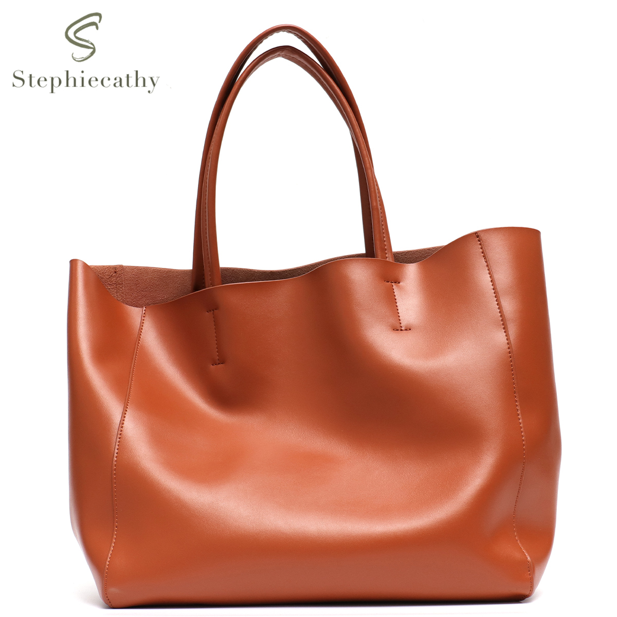 Minimalist Big Tote Bag Women  - đánh giá và giá Leatherwork Workshop