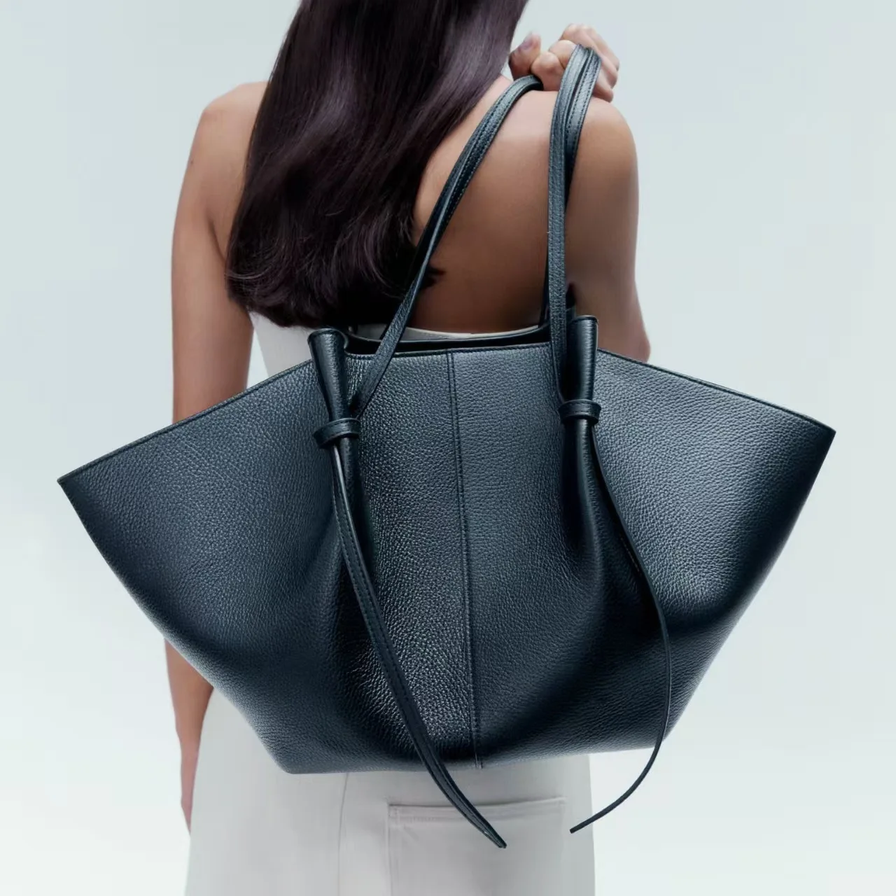 Women Leather Shoulder Bag Dum - đánh giá và giá Leather Work Bag Women