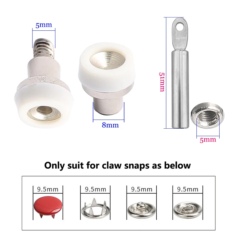 633# 831# 655# 203# 501# Snap  - đánh giá và giá Leatherwork Eyelets