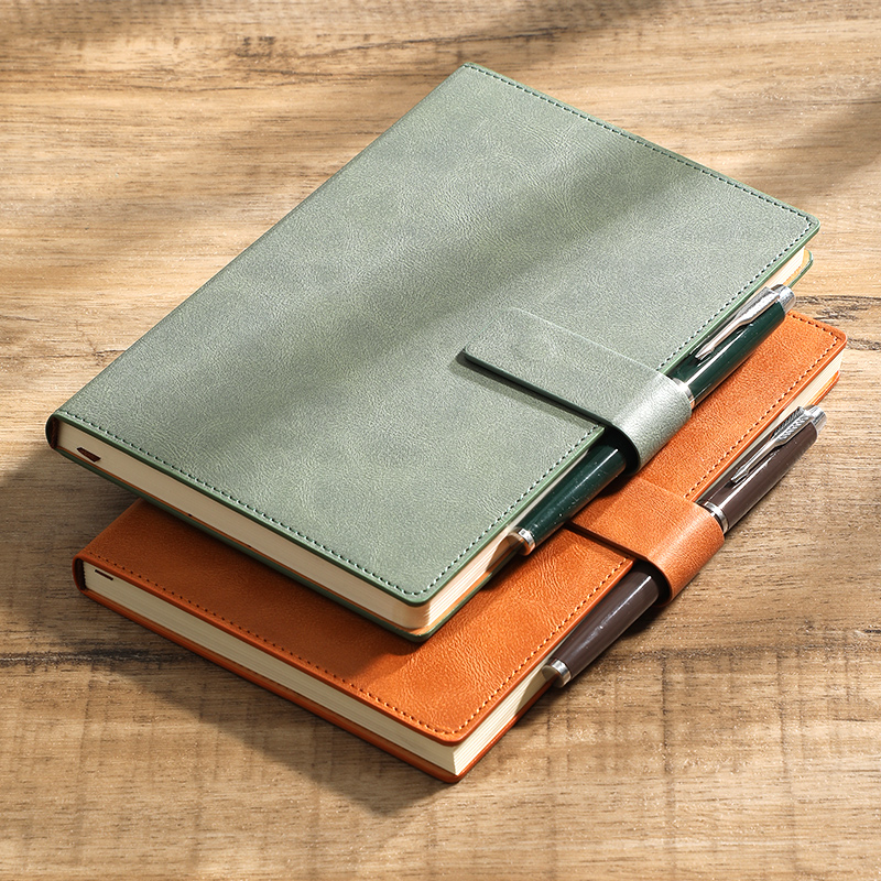 A5 Business Notebook Color-Cha - đánh giá và giá Leather Work Notepad