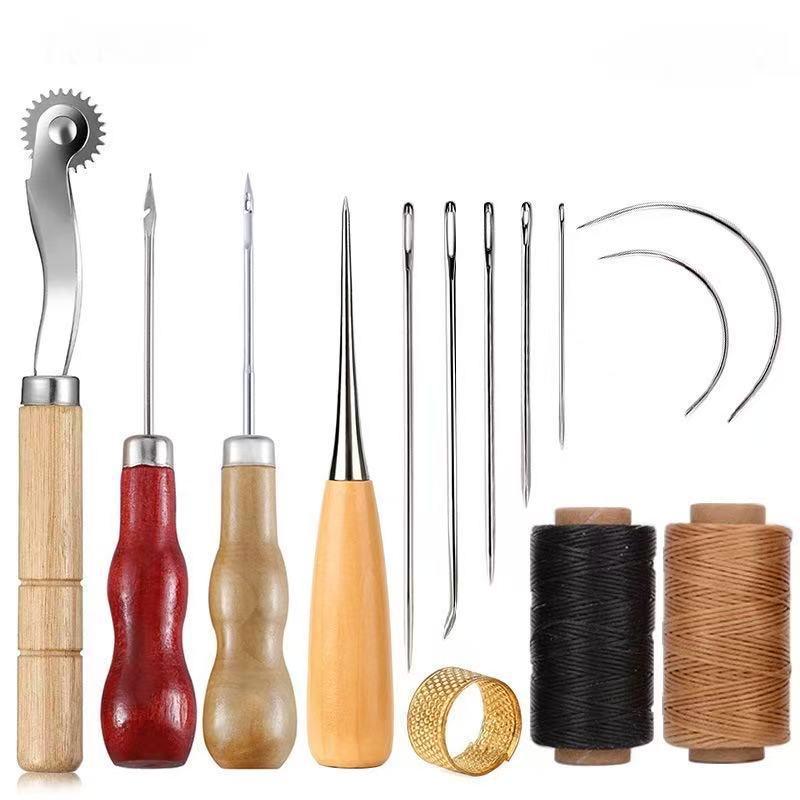 Leather Sewing Tools Kit Woode - đánh giá và giá Groover Stitching Tool