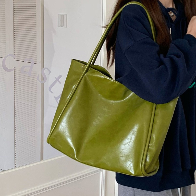 2026 Women New Vintage Shoulde - đánh giá và giá Leather Work Bag Women