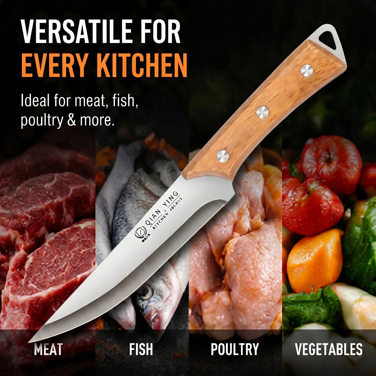 High-end 2-Piece Boning Knife  - đánh giá và giá Leatherwork Knives