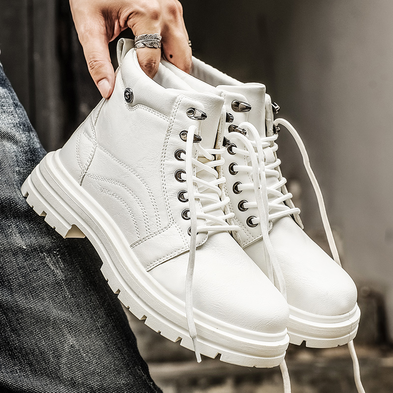 Four-season High-top Boots in  - đánh giá và giá Leather Work Boots