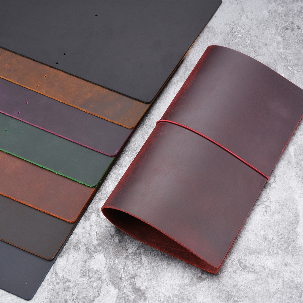 DIY Notebook Cover Crazy Horse - đánh giá và giá Leather Work Notepad