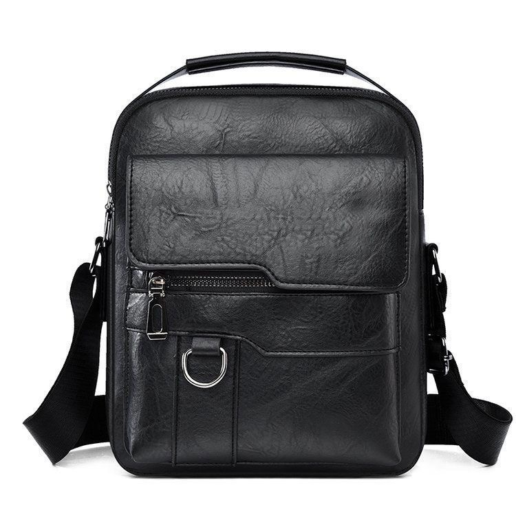 Bullcaptain Casual Men's Shoul - đánh giá và giá Leather Work Bag Women