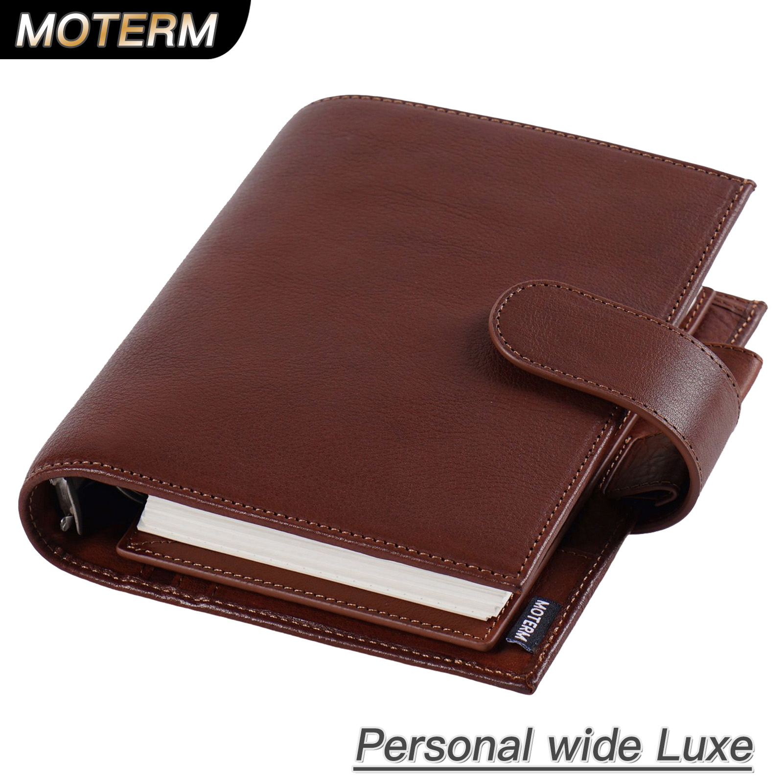Moterm Full Hạt Rau Căng Da Cá - đánh giá và giá Leather Work Notepad