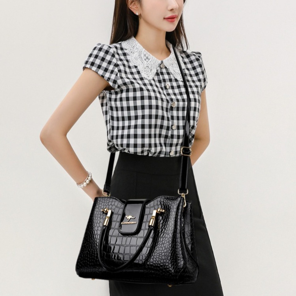KAIDIFEINIROO Kangaroo Brand C - đánh giá và giá Leather Work Bag Women