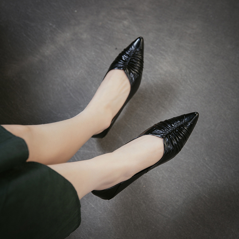 Genuine Leather Office Work Sh - đánh giá và giá Leather Work Outfit