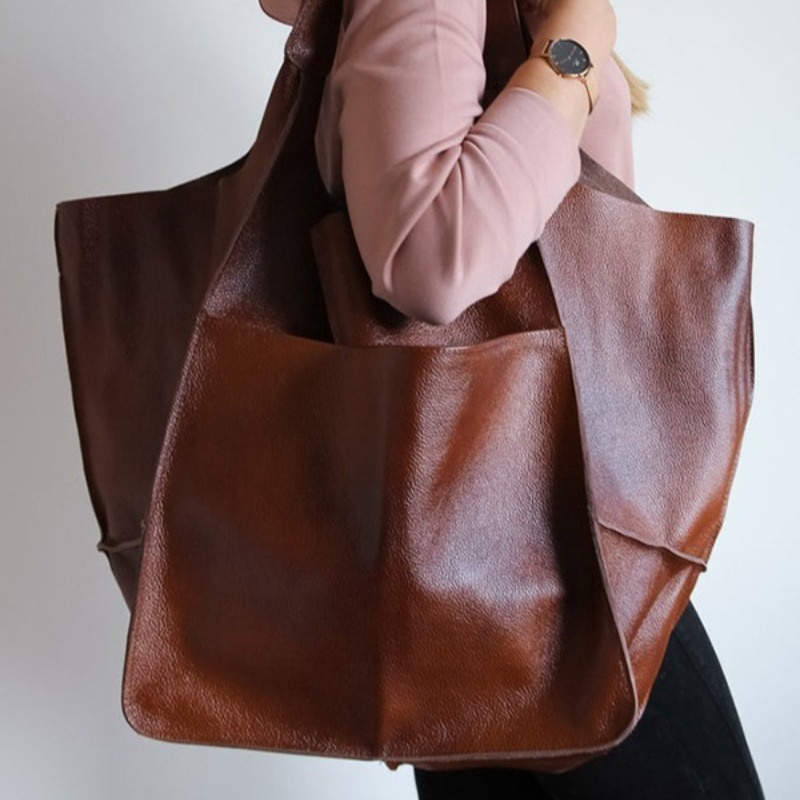 Soft PU Leather Large Capacity - đánh giá và giá Leatherwork Workshop
