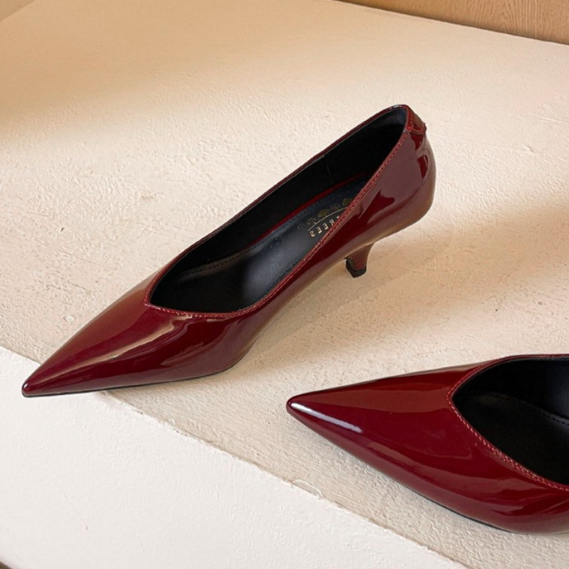 Women Comfortable 5cm High Hee - đánh giá và giá Leatherwork Designs
