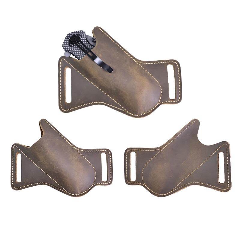 1pcHandmade leatherpocketscabb - đánh giá và giá Leatherwork Knives