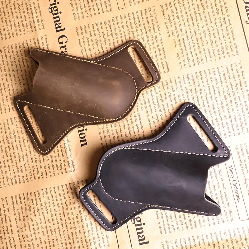 1pcHandmade leatherpocketscabb - đánh giá và giá Leatherwork Knives