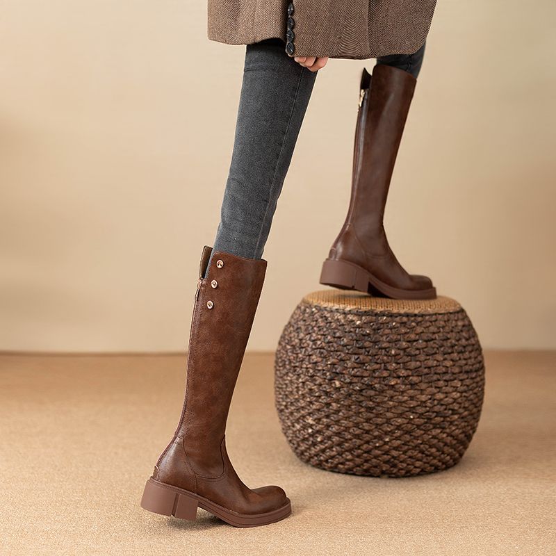 Autumn Winter Middle Heel Ladi - đánh giá và giá Leatherwork Designs